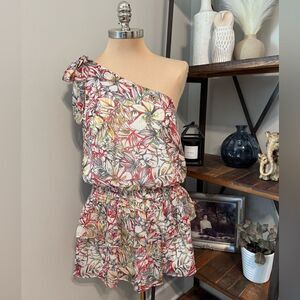 NWT Reset By Jane Megara Dress One Shoulder Women’s Size LRG
